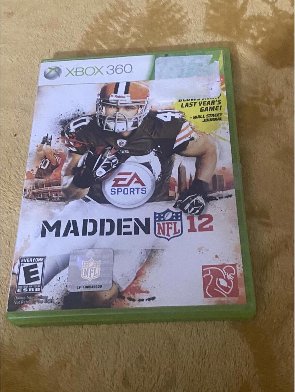 Madden NFL 12 (Microsoft Xbox 360, 2011) Tested